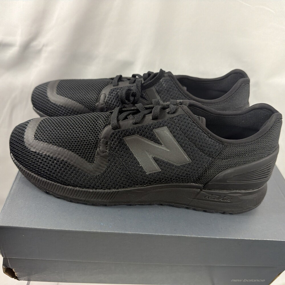 New Balance Men’s Size 10 M 247S Black Sneakers Rev Lite NB Shoes